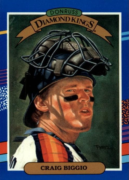 Craig Biggio 1991 panini Donruss