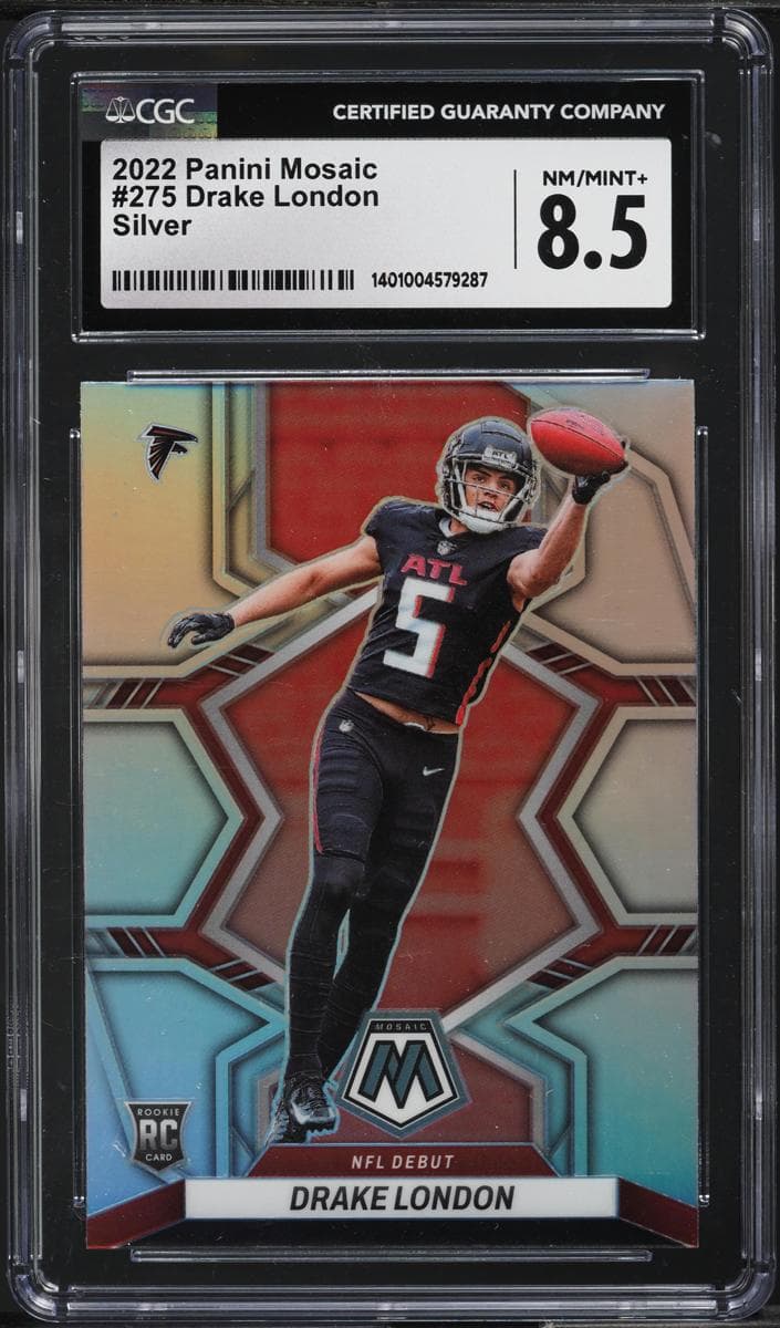 Drake London 2022 panini Panini Mosaic