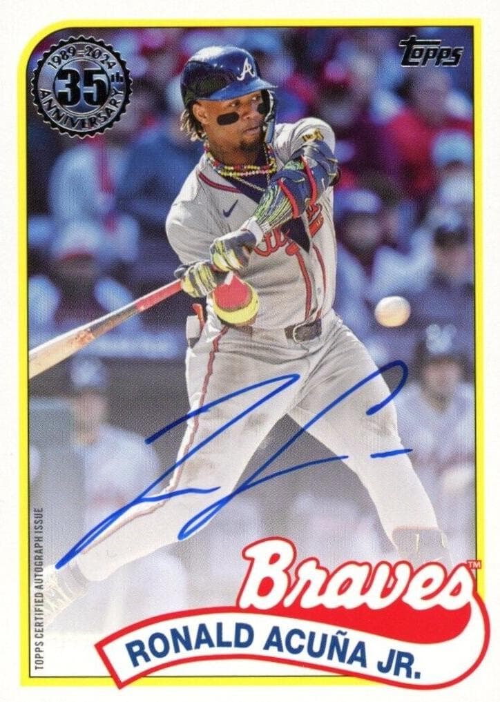 Ronald Acuña Jr. 2024 topps Topps Update