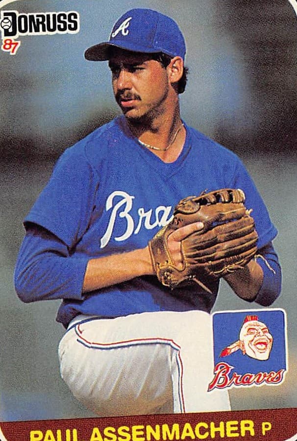 Paul Assenmacher 1987 Donruss