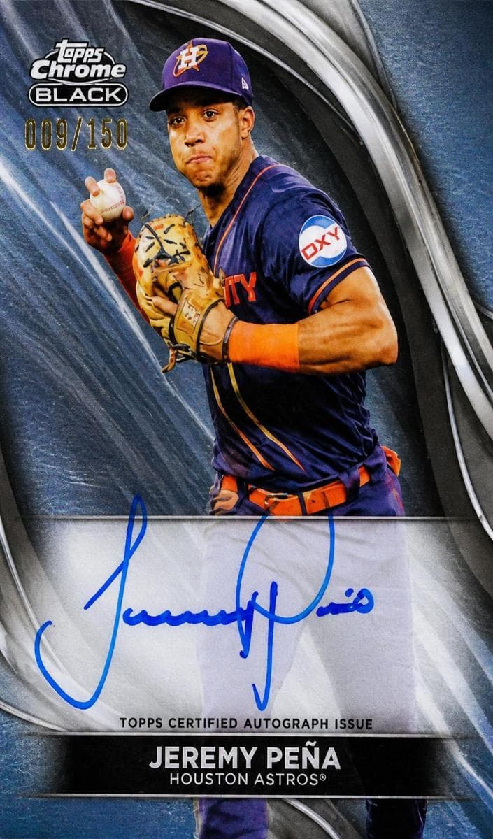 Jeremy Peña 2024 topps