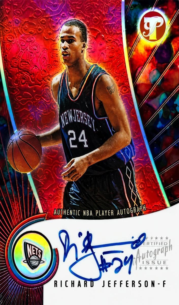Richard Jefferson 2001 topps Pristine