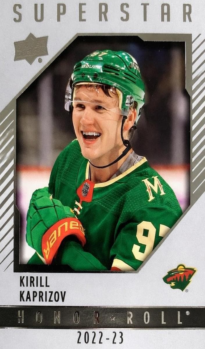 Kirill Kaprizov 2022 upper-deck Upper Deck