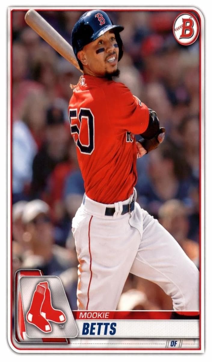 Mookie Betts 2020 bowman Bowman