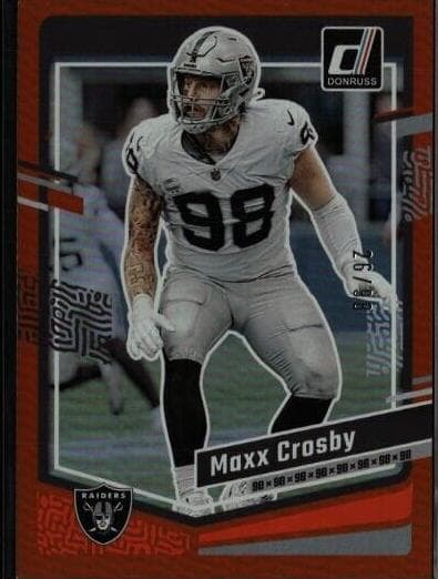 Maxx Crosby 2023 panini Panini Donruss