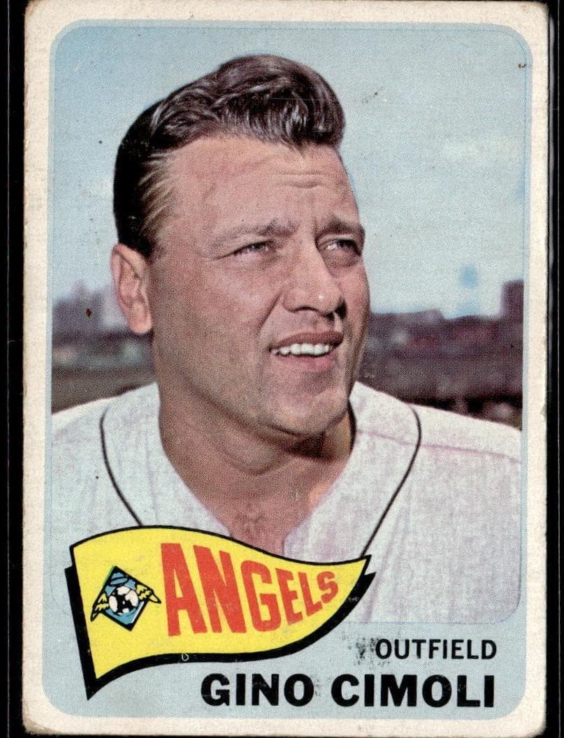 Gino Cimoli 1965 topps Topps