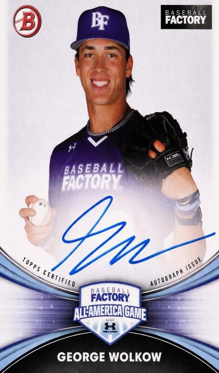George Wolkow 2024 bowman Bowman