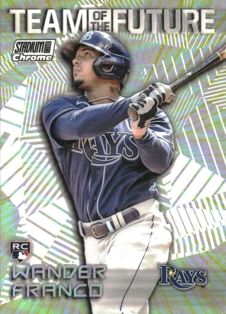 Wander Franco 2022 unknown Stadium Club Chrome