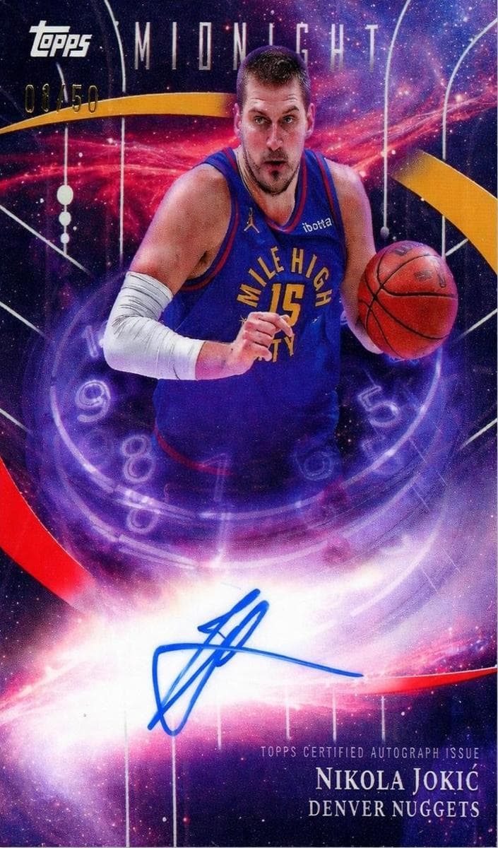 Nikola Jokic 2025 topps Topps Midnight