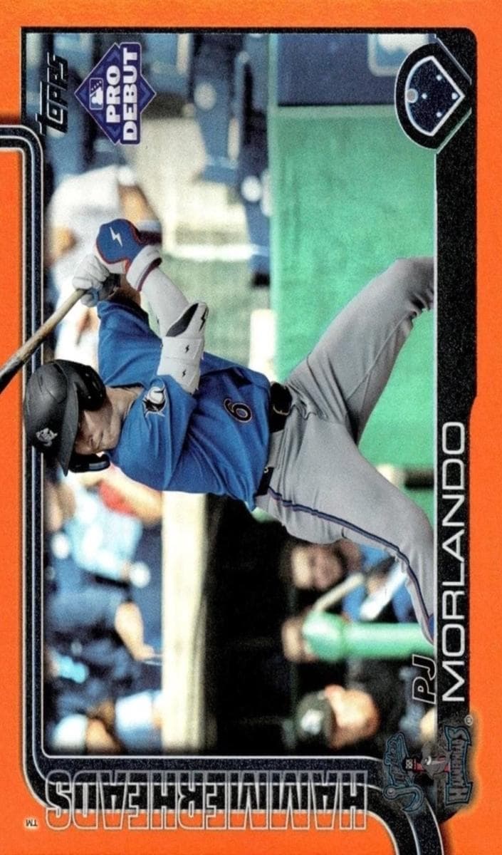 PJ Morlando 2025 topps Topps Pro Debut