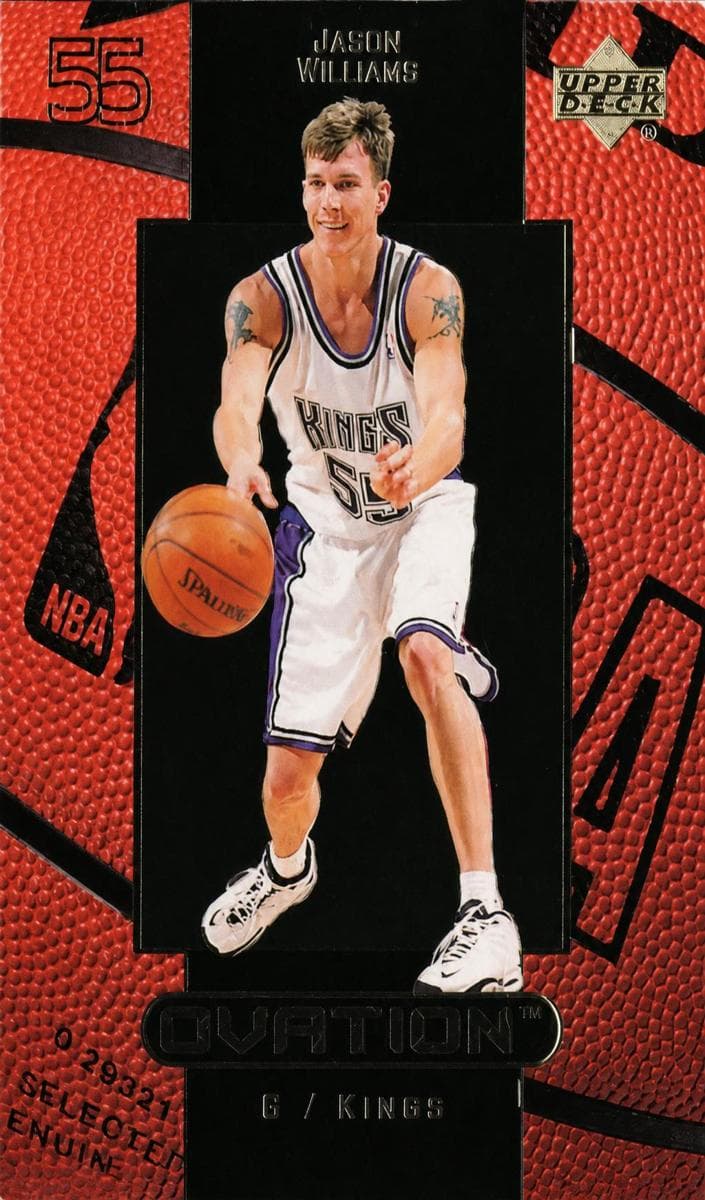 Jason Williams 1999 upper-deck Ovation