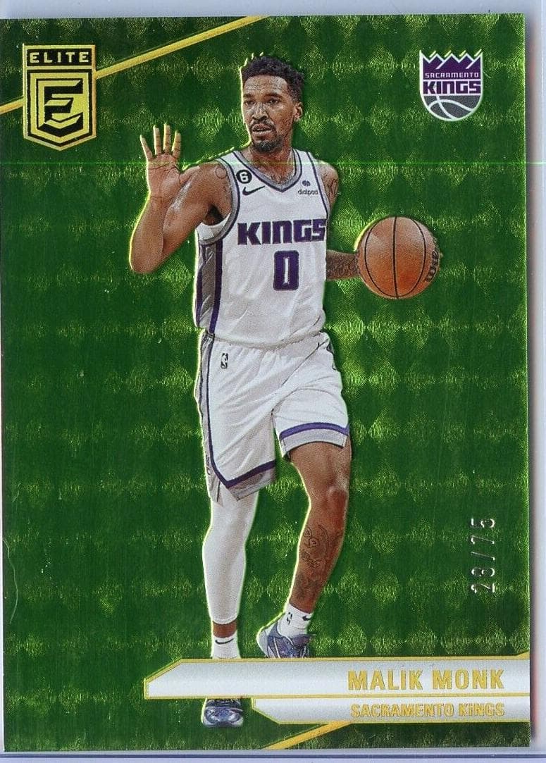 Malik Monk 2023 panini Donruss Elite