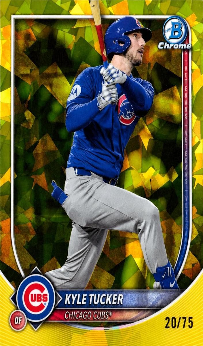 Kyle Tucker 2025 bowman Bowman Chrome Sapphire Edition