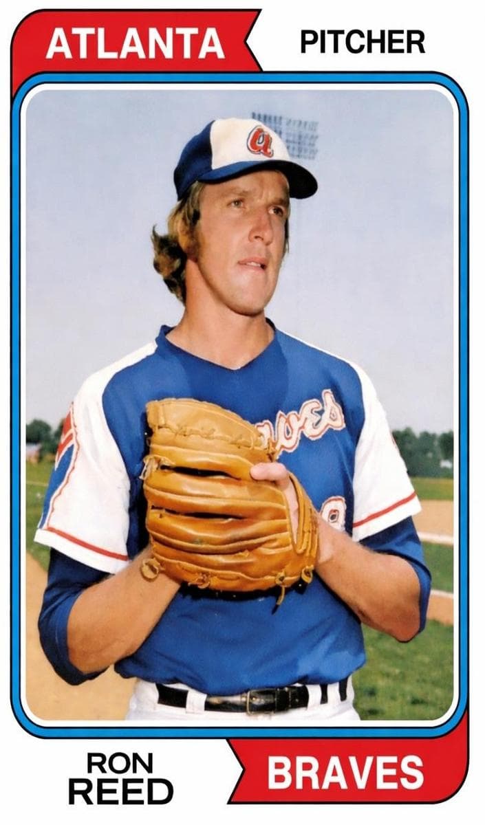 Ron Reed 1974 topps Topps