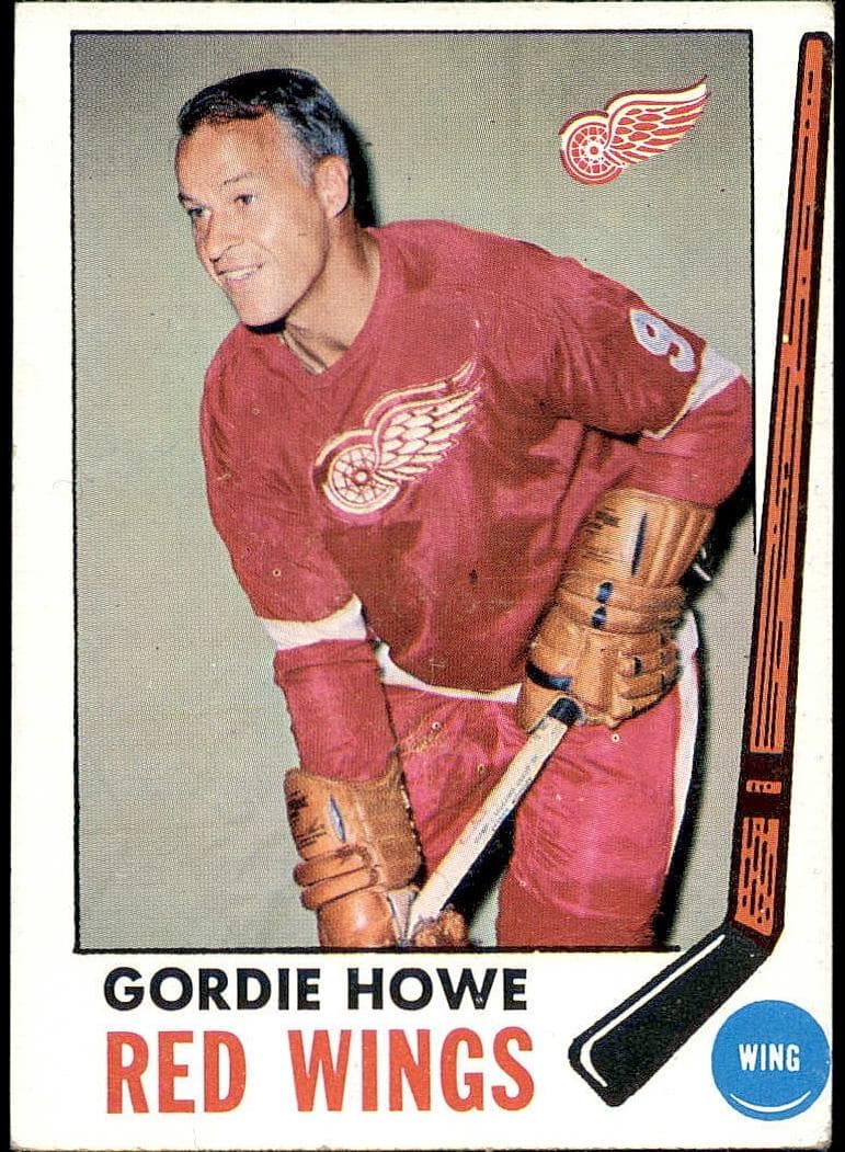 Gordie Howe 1969 topps Topps
