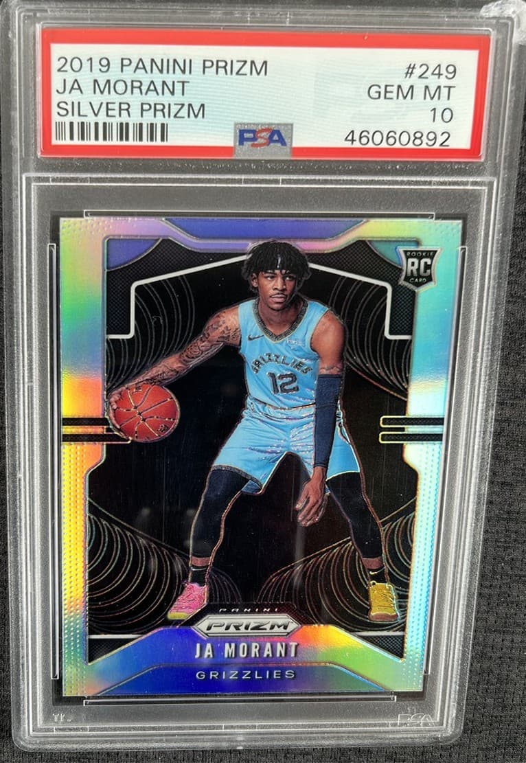 Basketball Ja Morant 2019 Panini Prizm 2019 Panini Prizm silver