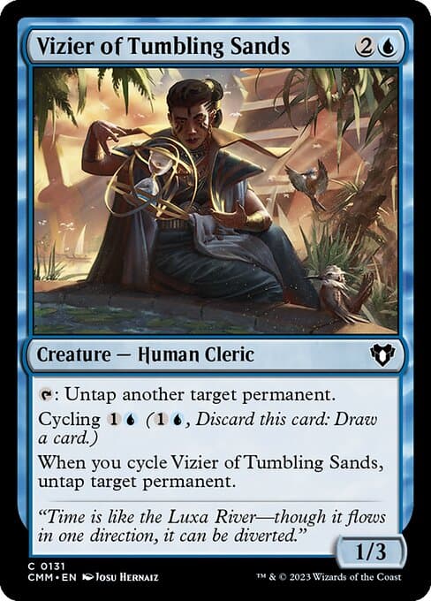 Vizier of Tumbling Sands 2017 Magic: The Gathering Amonkhet