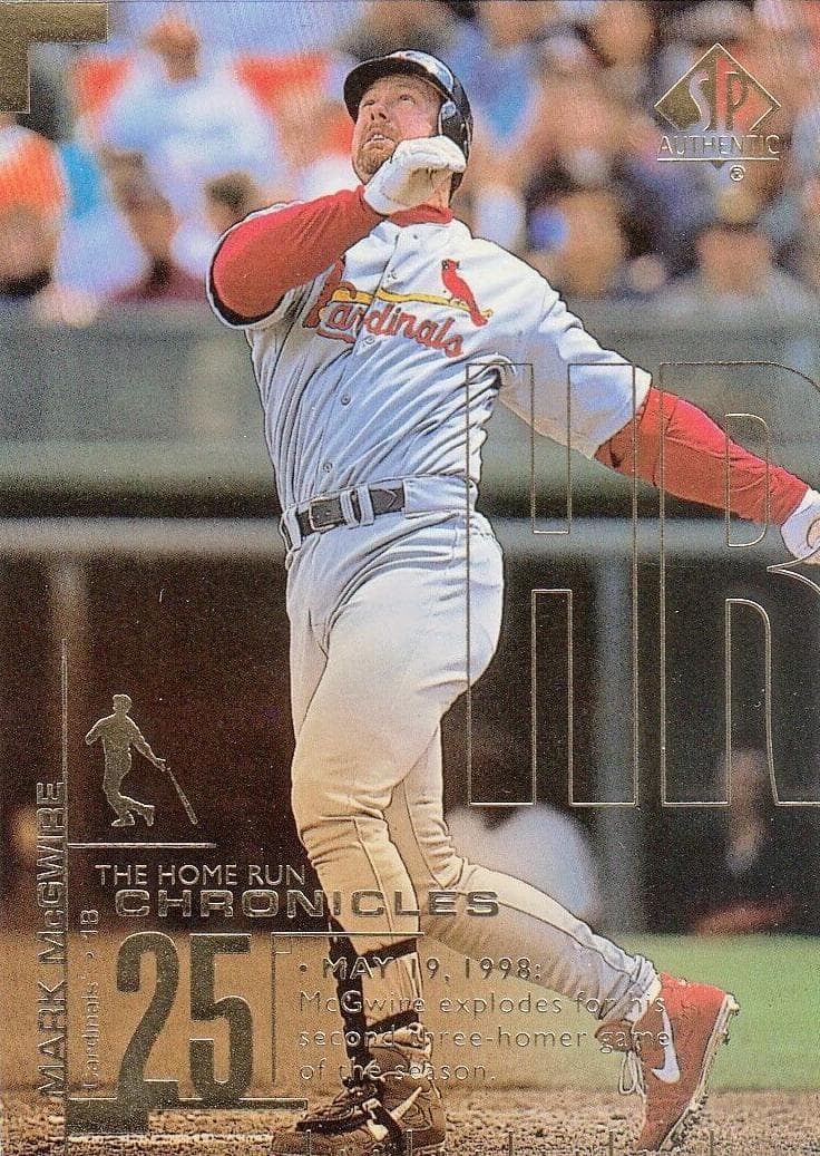Mark McGwire 1999 unknown SP Authentic