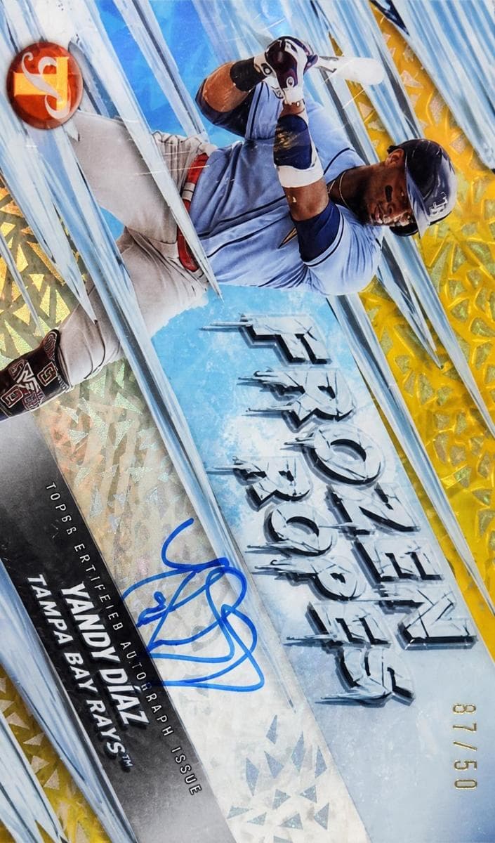 Yandy Díaz 2024 topps Topps Pristine