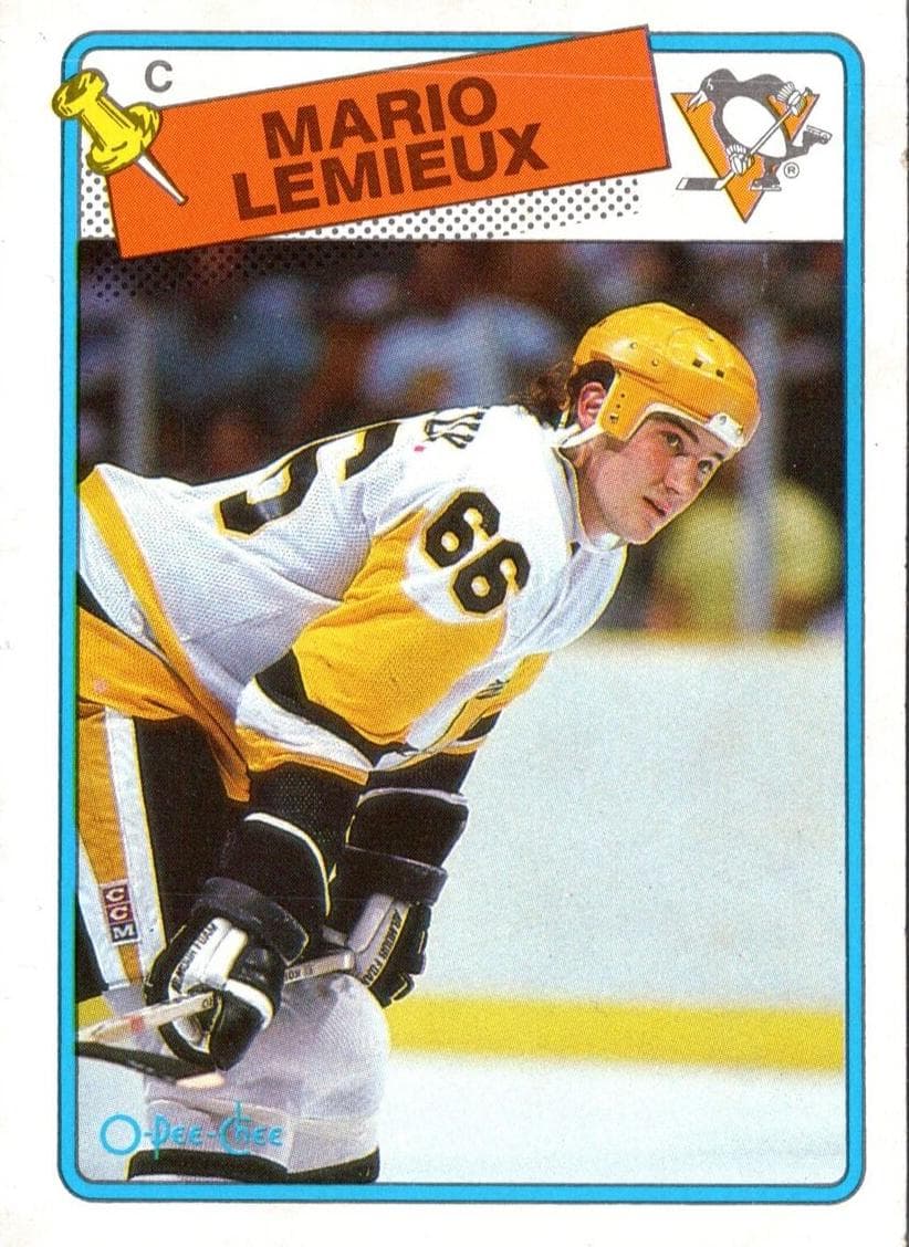Mario Lemieux 1988 o-pee-chee