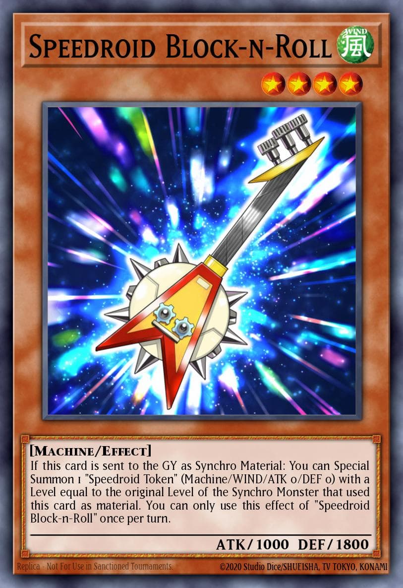 Speedroid Block-n-Roll 2010 Yu-Gi-Oh! Japanese V Jump
