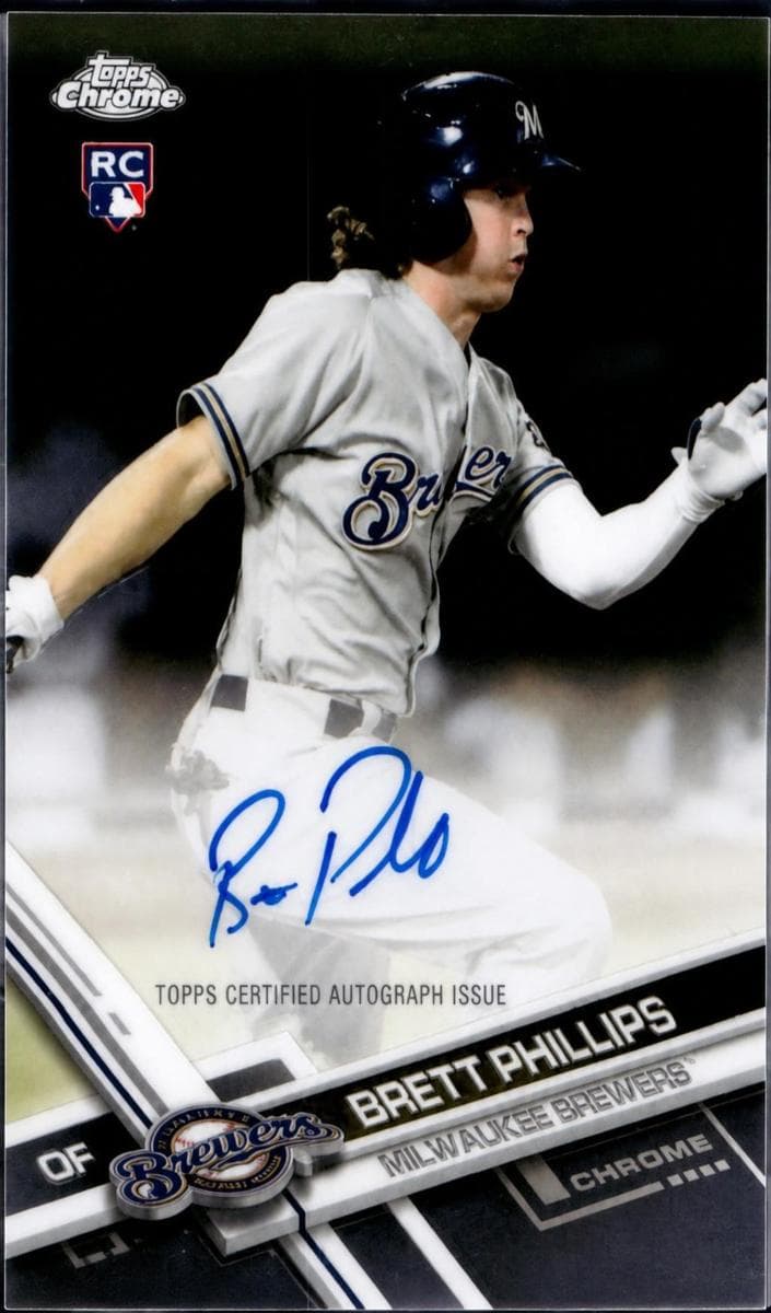 Brett Phillips 2017 topps