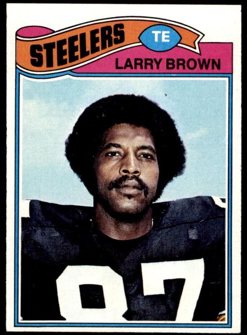 Larry Brown 1977 topps Topps