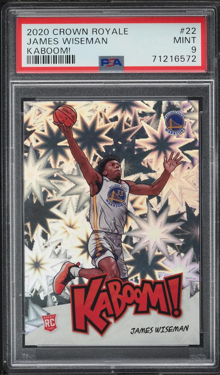 James Wiseman 2020 panini Panini Spectra