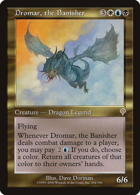 Dromar, the Banisher 2000 Magic: The Gathering Invasion