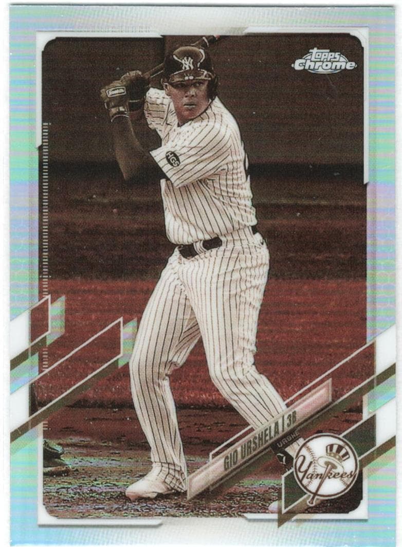 Gio Urshela 2021 topps Topps Chrome
