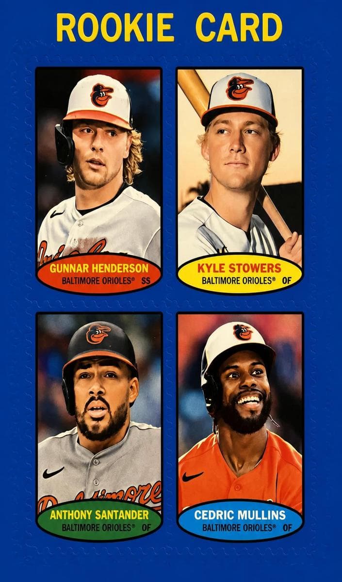 Gunnar Henderson 2023 topps