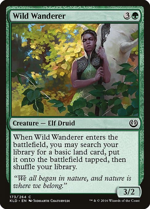 Wild Wanderer 2016 Magic: The Gathering Kaladesh