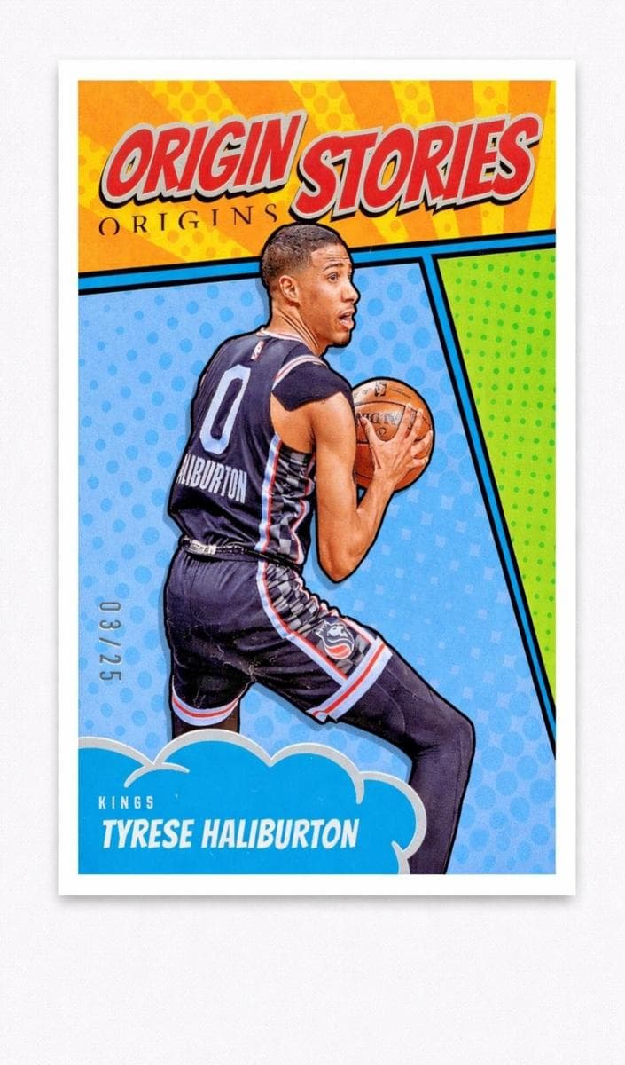 Tyrese Haliburton 2024 panini Panini Origins