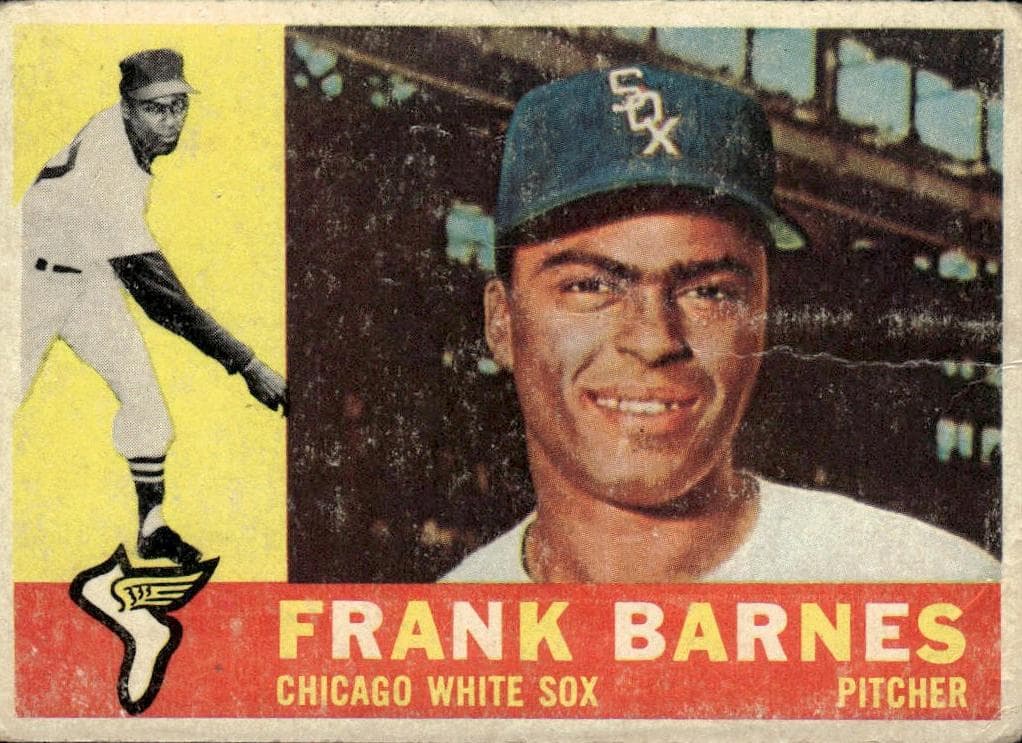 Frank Barnes 1960 topps Topps