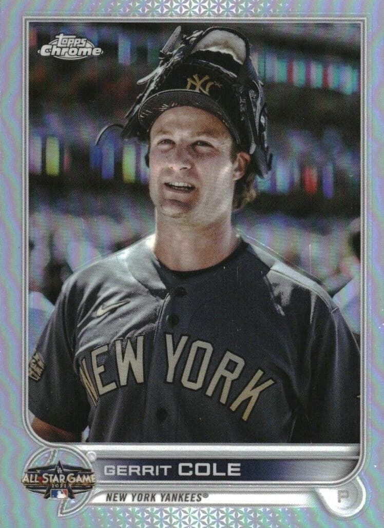 Gerrit Cole 2022 topps Topps Chrome Update
