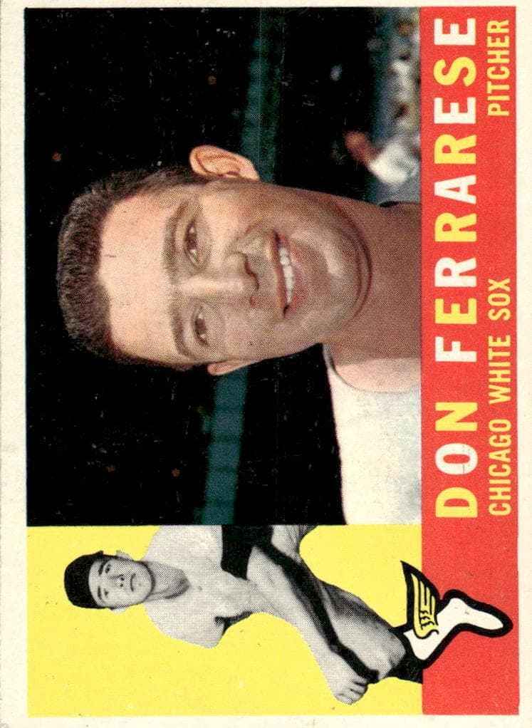 Don Ferrarese 1960 topps Topps
