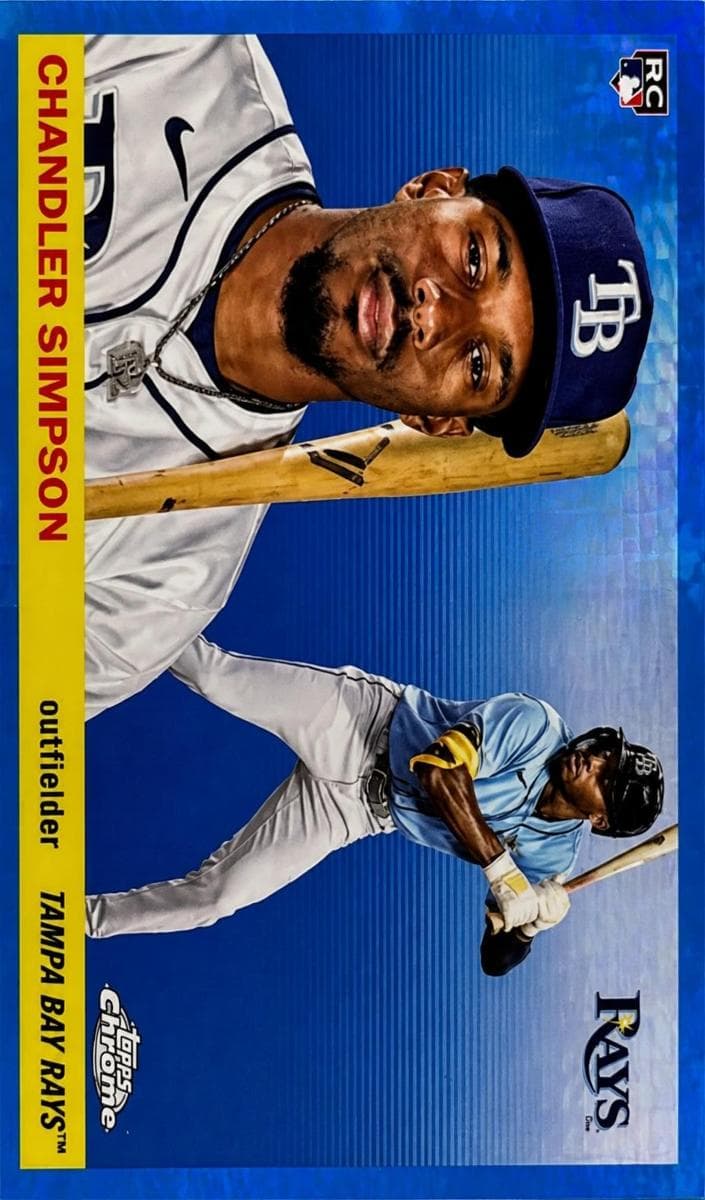 Chandler Simpson 2025 topps Topps Chrome Platinum