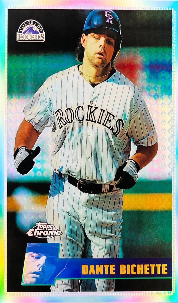 Dante Bichette 1996 topps Topps Chrome