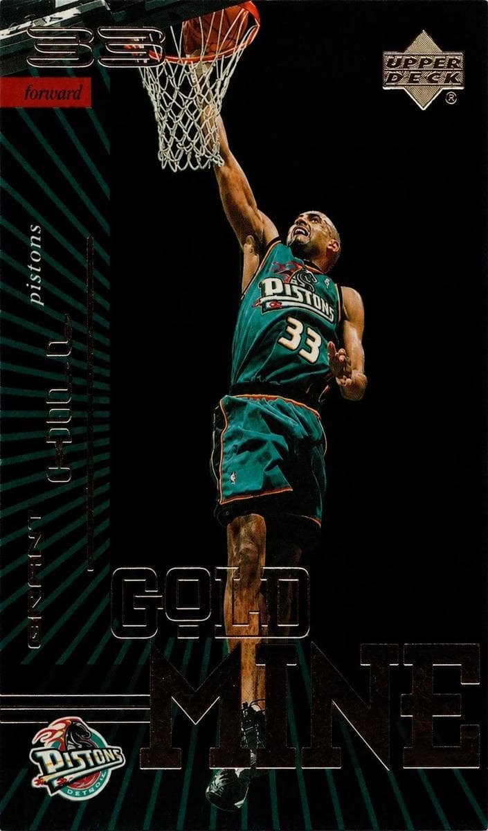 Grant Hill 1999 upper-deck Gold Reserve