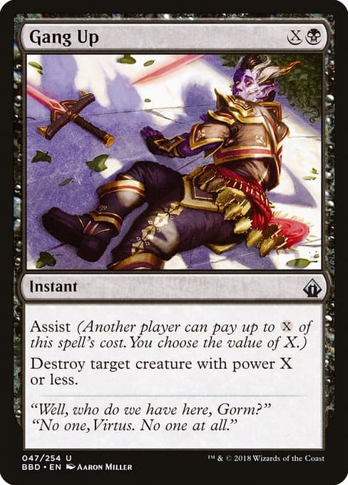 Gang Up 2018 Magic: The Gathering Battlebond