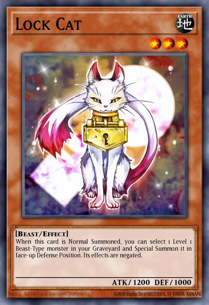 Lock Cat 2010 Yu-Gi-Oh! Japanese Duelist Revolution