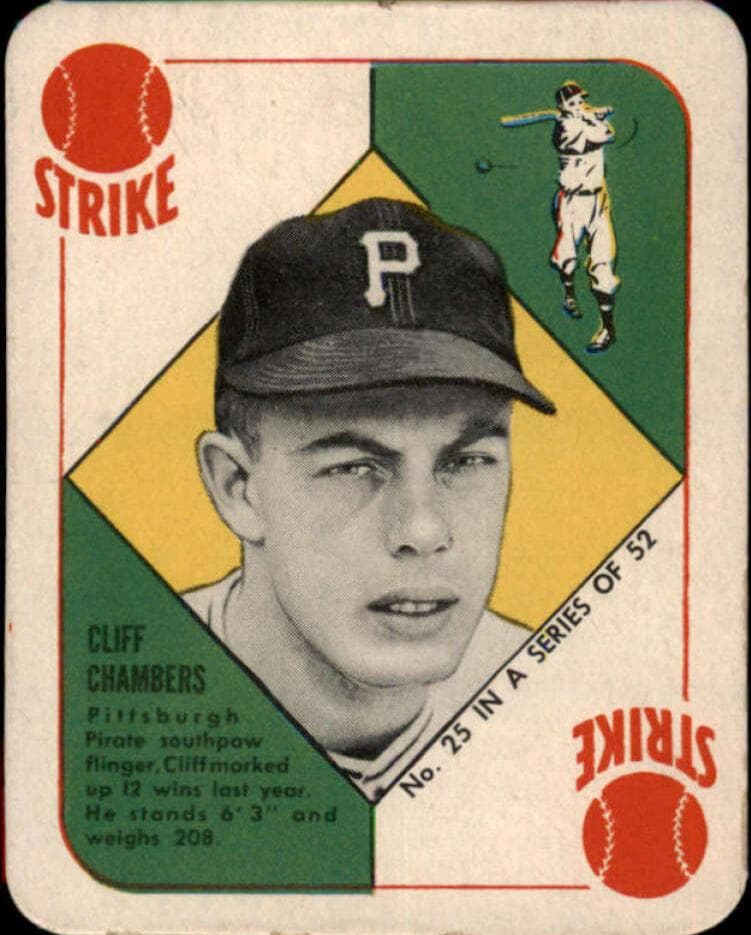 Cliff Chambers 1951 topps