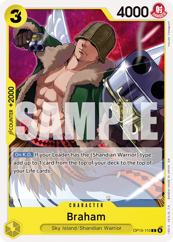 Braham 2026 One Piece Adventure on Kami's Island