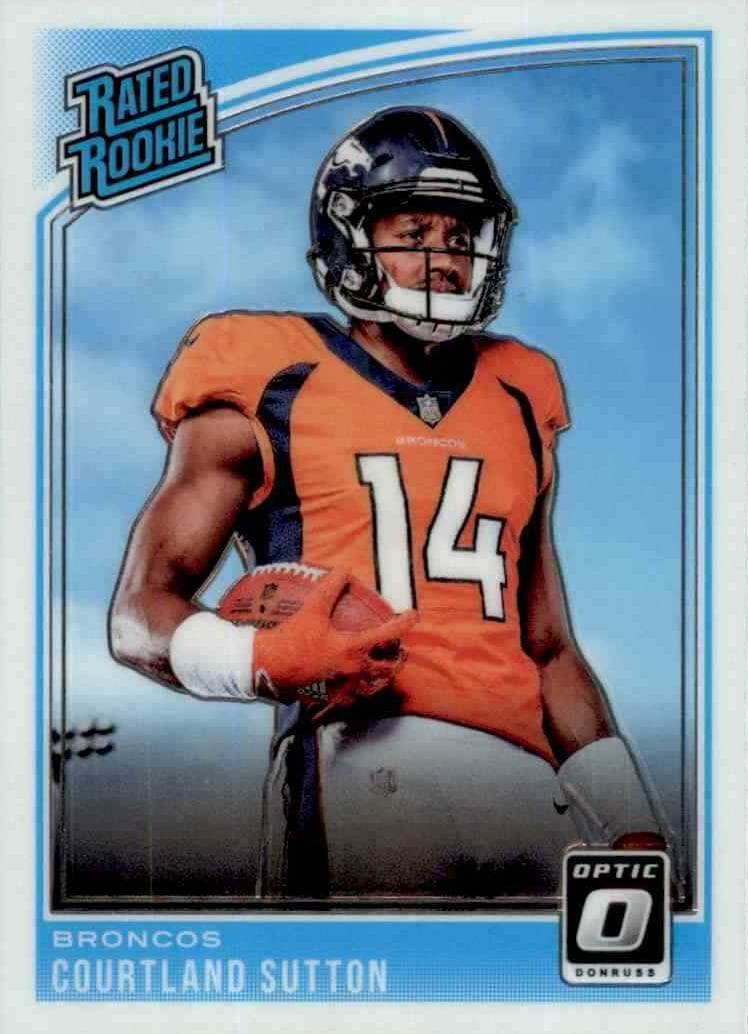 Courtland Sutton trading card