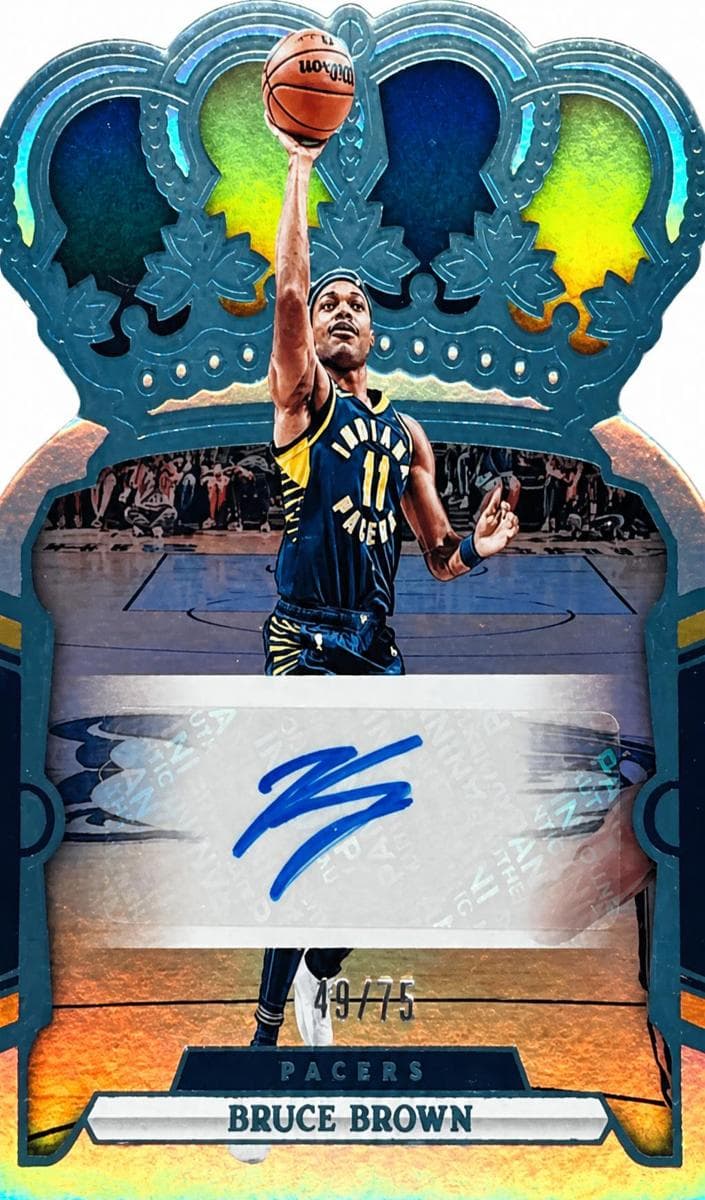 Bruce Brown 2023 panini Panini Crown Royale