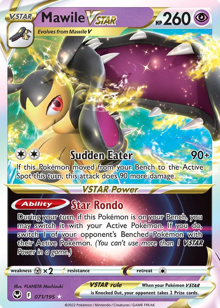 Mawile VSTAR trading card