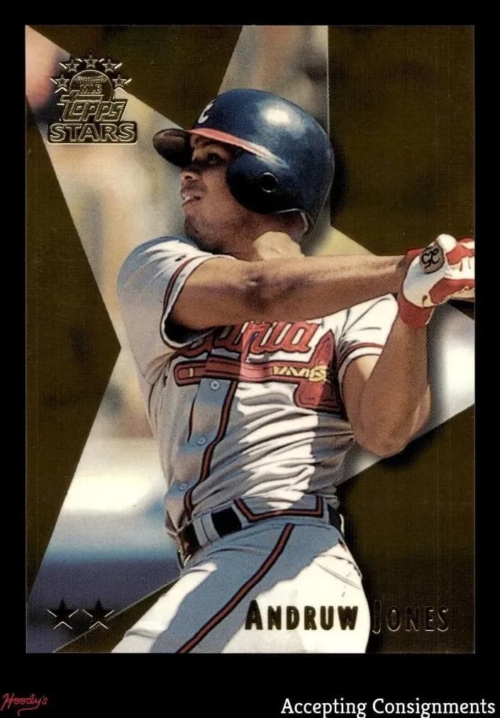 Andruw Jones 1999 topps Topps Stars