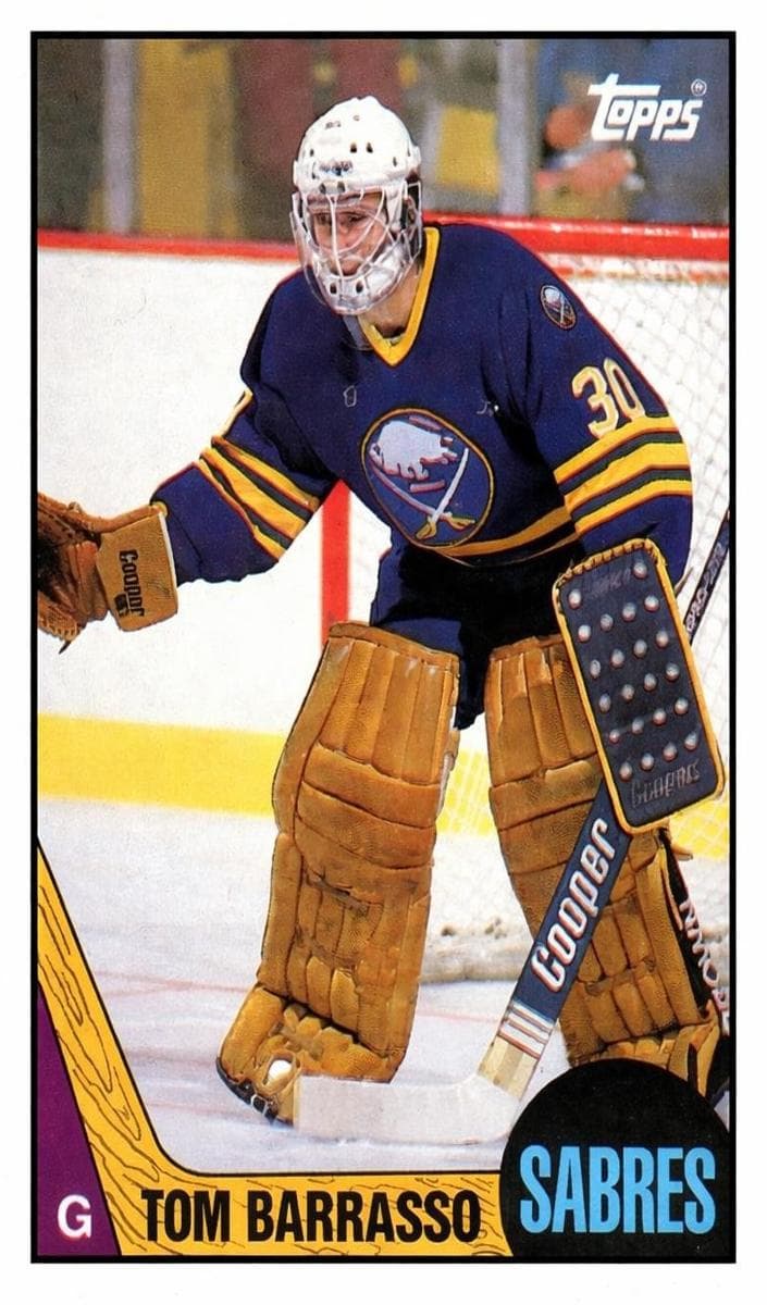Tom Barrasso 1987 topps Topps