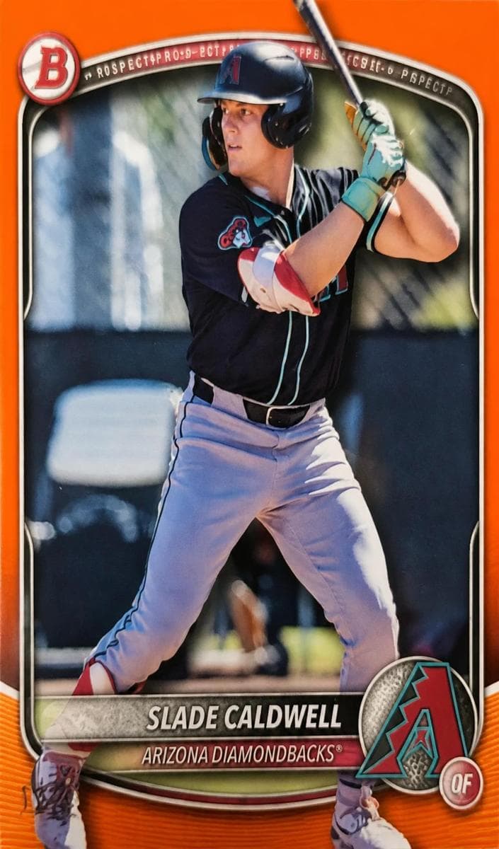 Slade Caldwell trading card