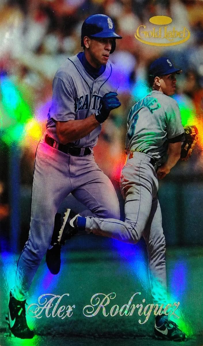 Alex Rodriguez 1998 topps Topps Gold Label